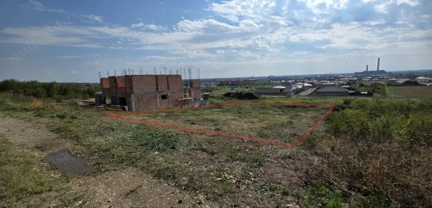 Vindem parcela teren intravilan de 841 mp in Oncea